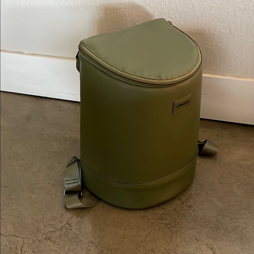 Olive Green Corkcicle Cooler Bag